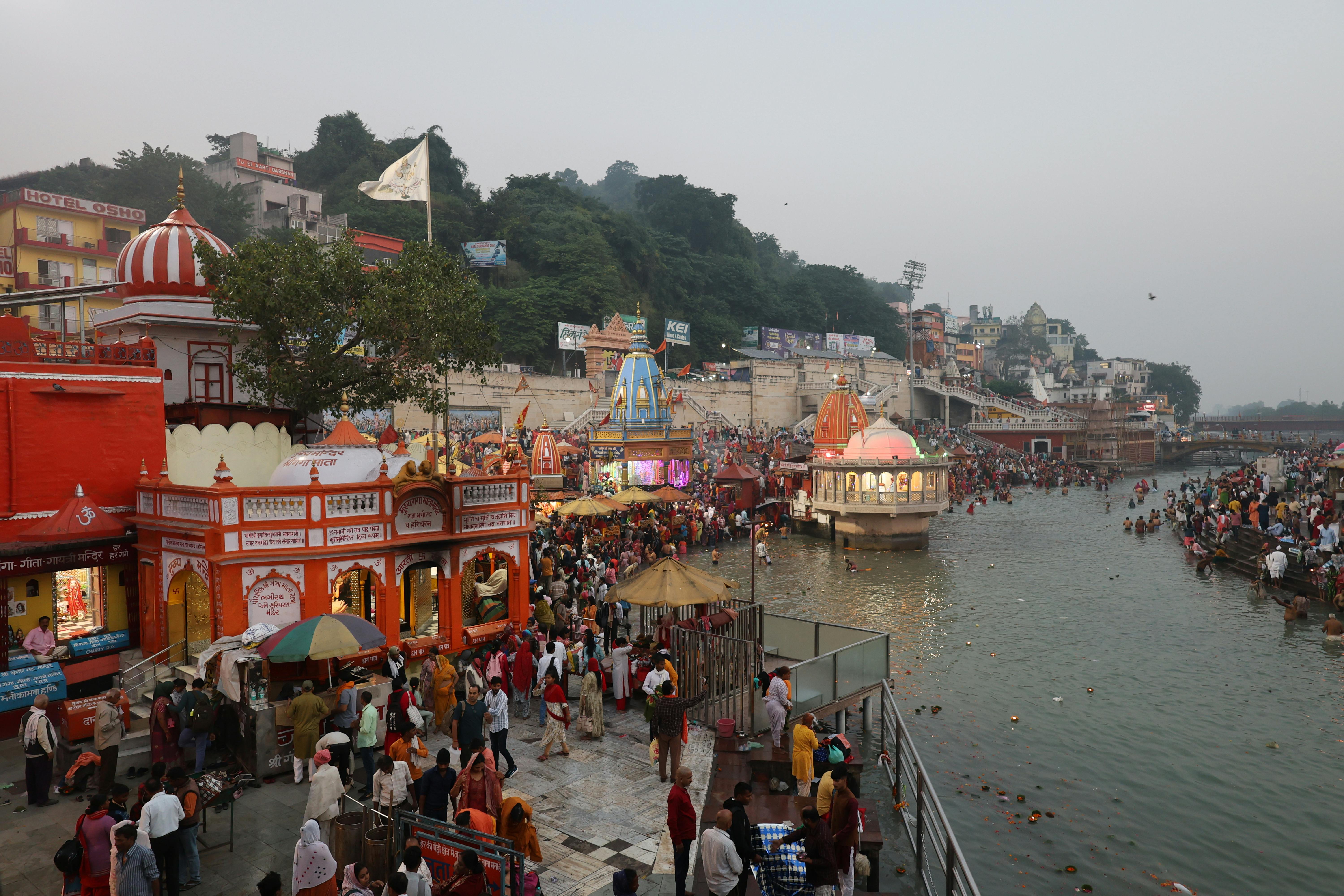 Haridwar Holy City - Ganga River India